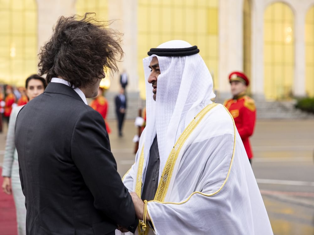 رئيس الدولة يختتم زيارته الرسمية إلى جورجيا