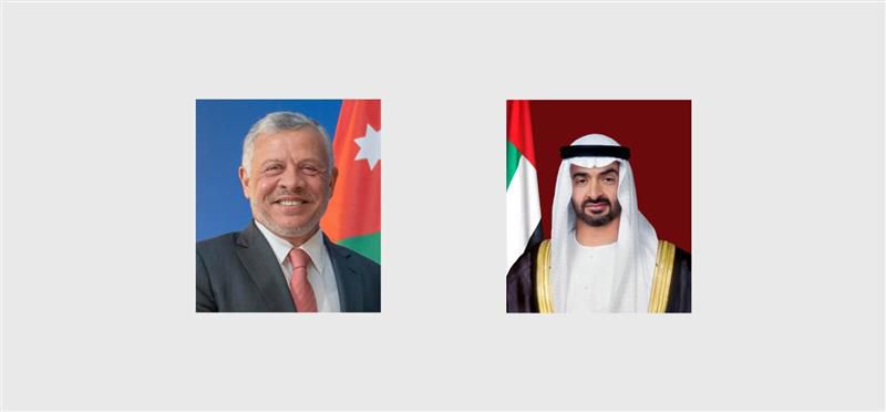 رئيس الدولة في مقدمة مستقبليه.. ملك الأردن يصل البلاد في زيارة عمل