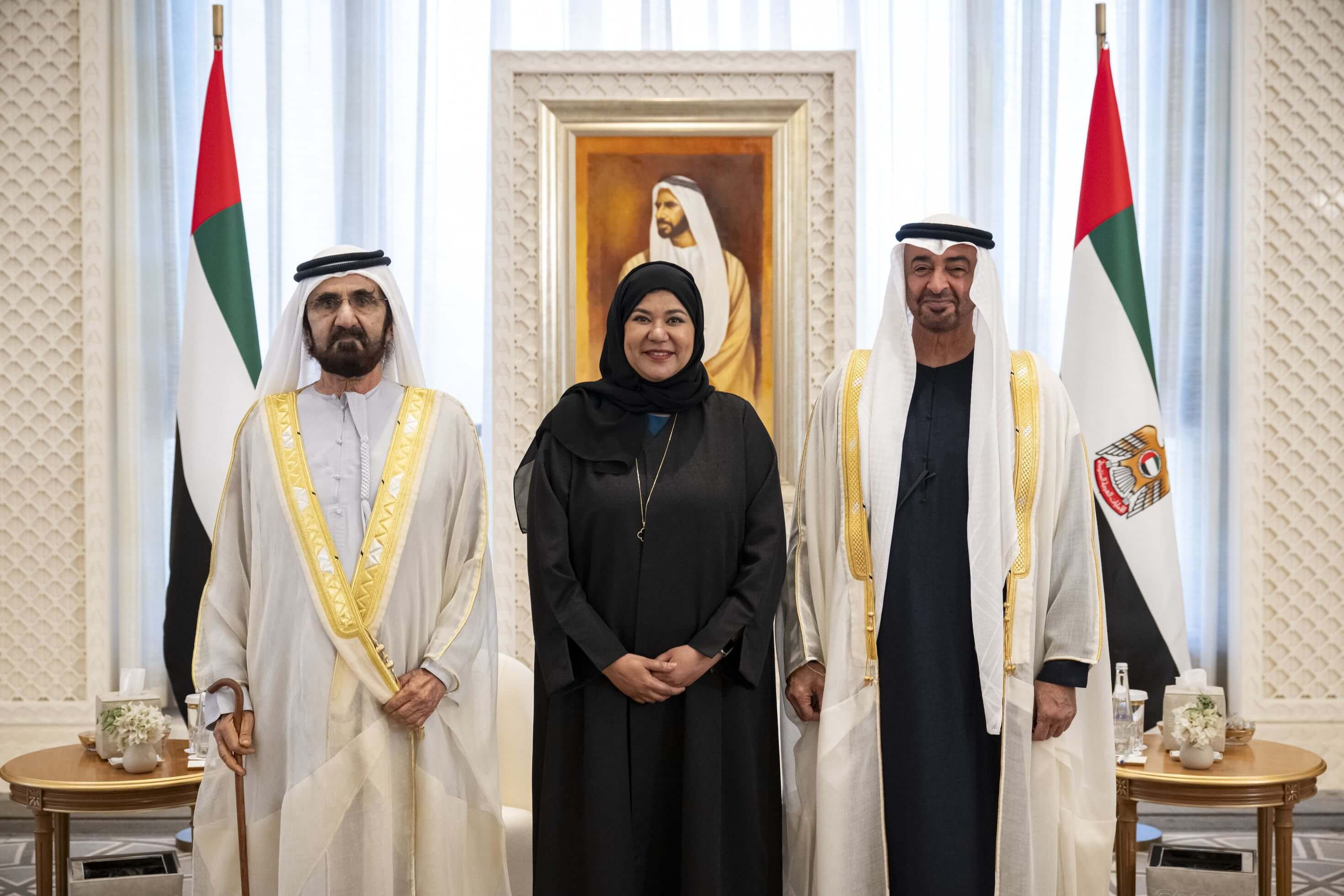 UAE’s Minister of Family takes oath before UAE President, VPs