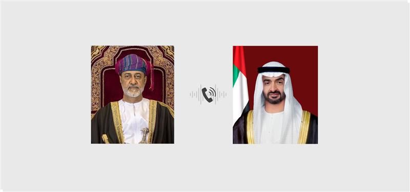 رئيس الدولة وسلطان عمان يتبادلان هاتفياً التهاني بمناسبة عيد الأضحى المبارك